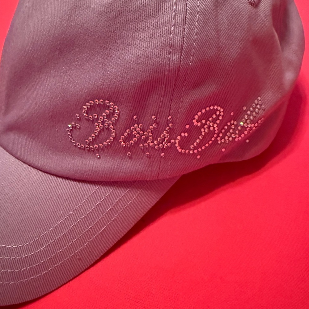 Pink Embellished Cap